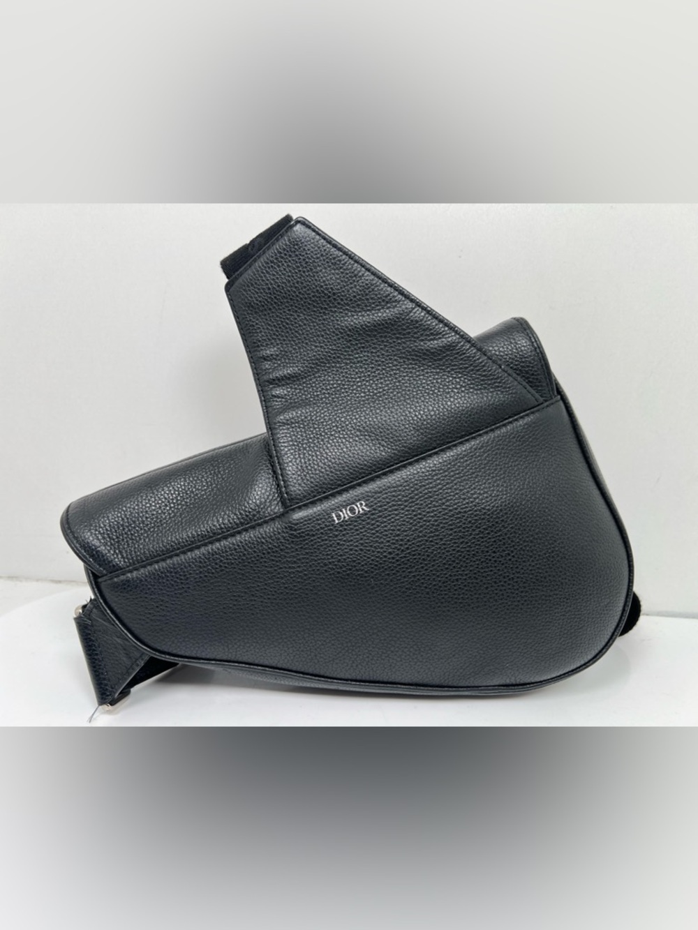 Dior Saddle Crossbody Bag Leather Black - Picture 3 of 11